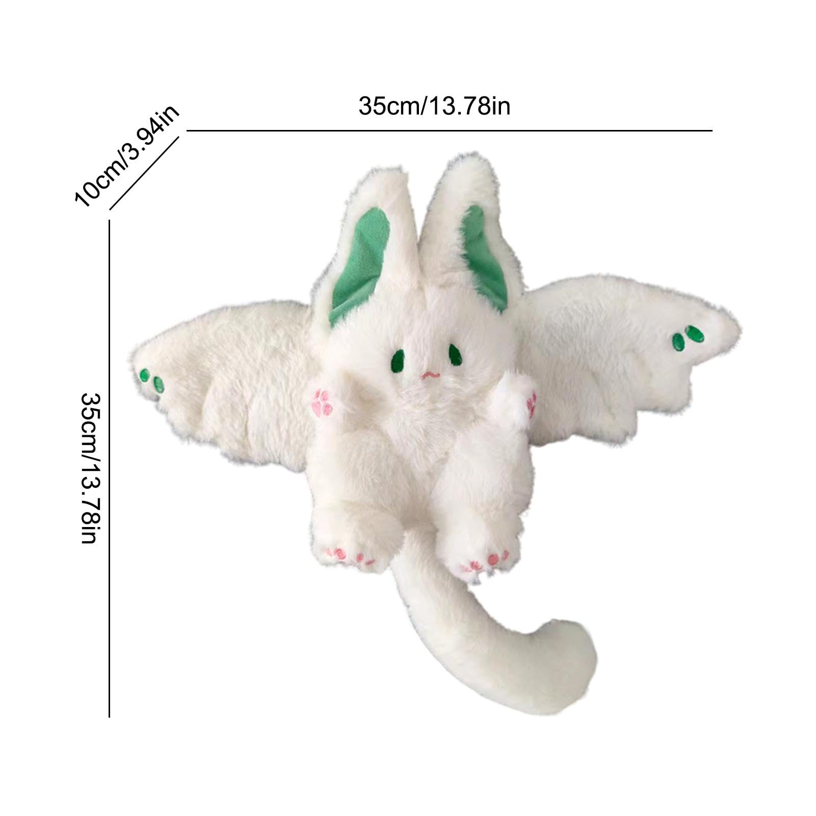 Amazon.co.jp: ぬいぐる コウモリ コウモリの羽を持つウサギの